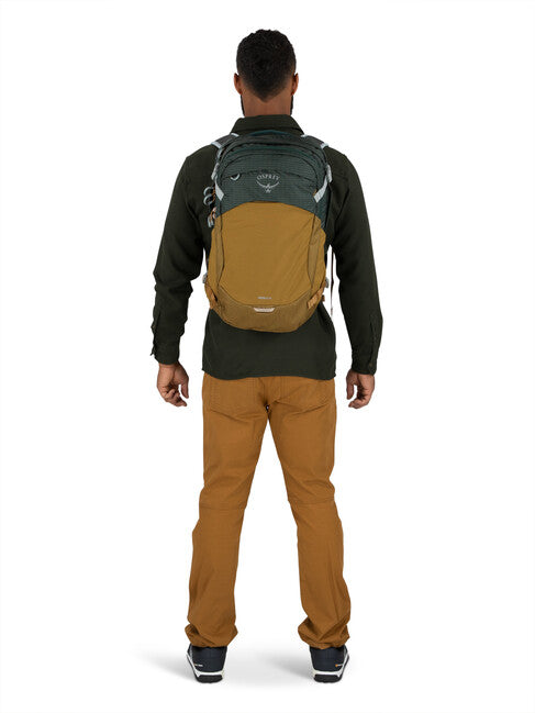 Osprey Nebula City Backpack, Green Tunnel/Brindle Brown