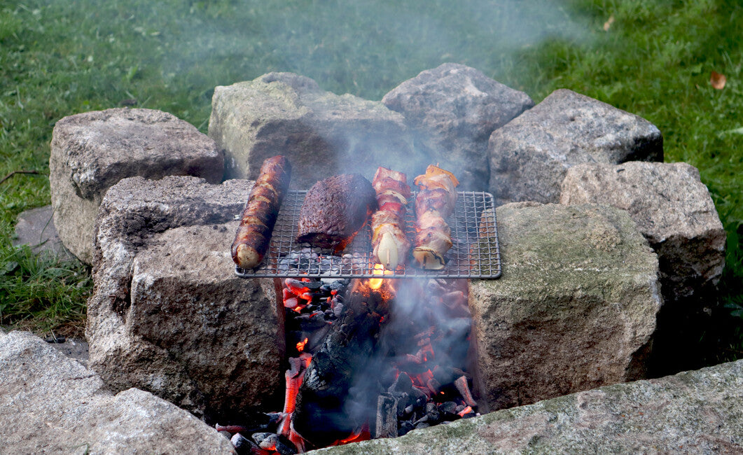 Origin Outdoors Titan Titanium grillrost mit aufhänger