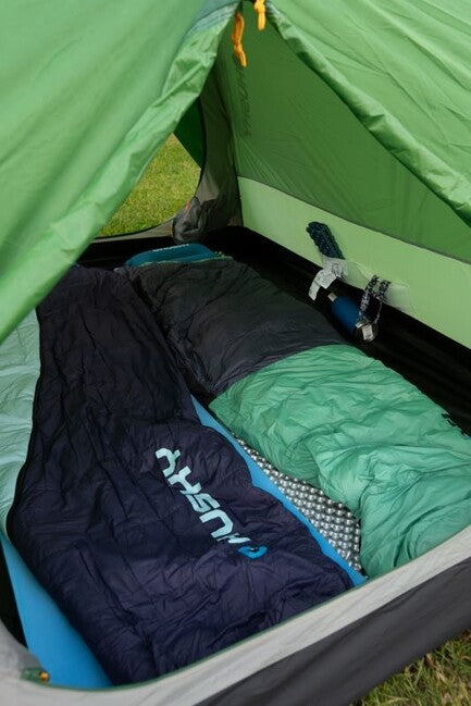 HUSKY Dinis Paper Sleeping Bag -10, Blue/Mint
