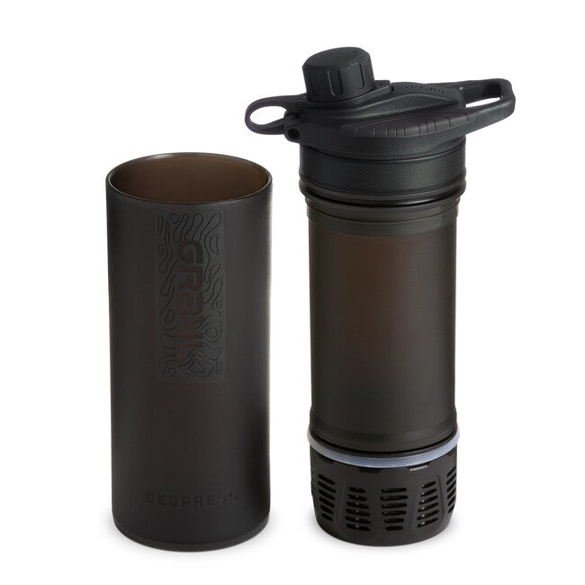 GRAYL GeoPress Purifier φιάλη φιλτραρίσματος, Covert Black