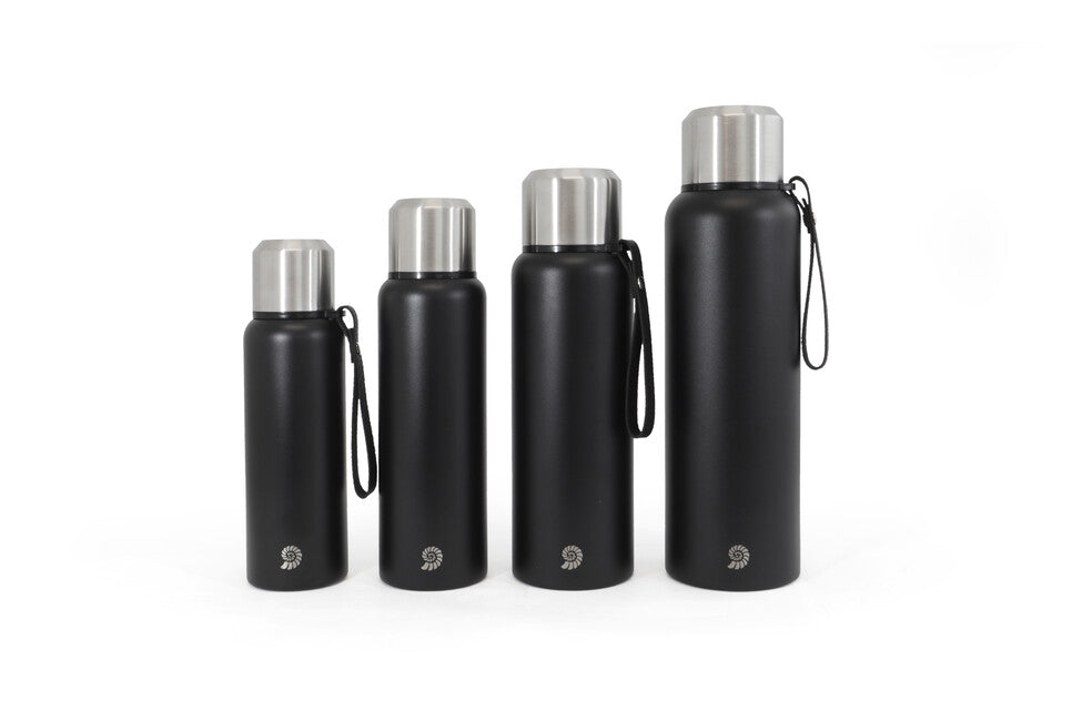 Origin Outdoors PureSteel Vacuum Thermos 1.5L, Black
