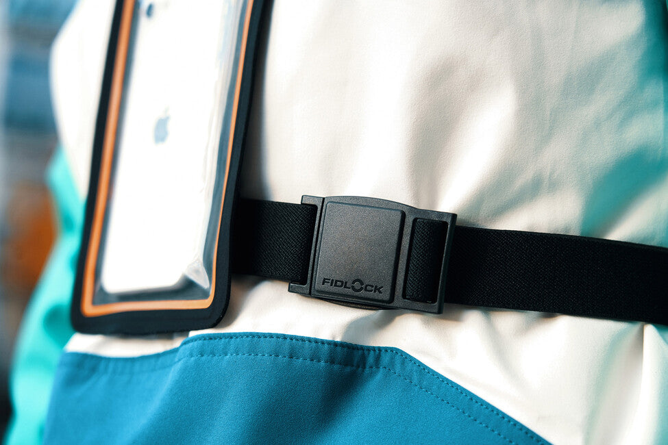 Fidlock Dry Bag Chest Band Protective Cover, Black