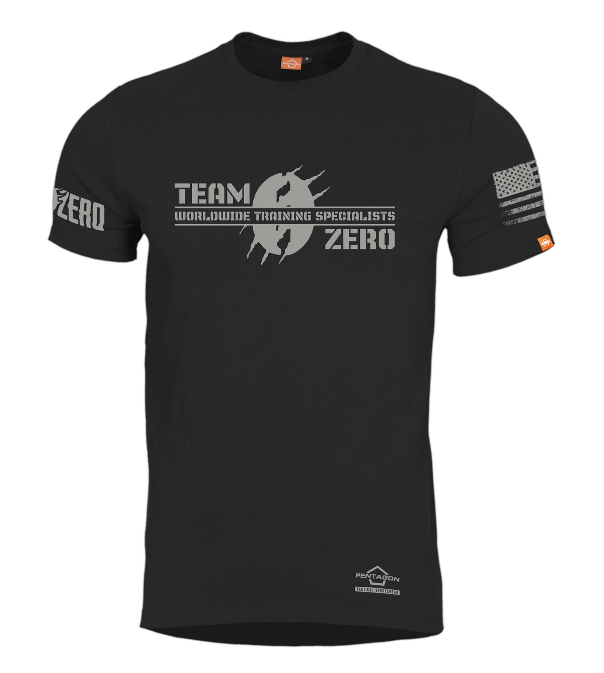 Pentagon kurz T-Shirt Ageron "Zero Edition WTS", schwarz