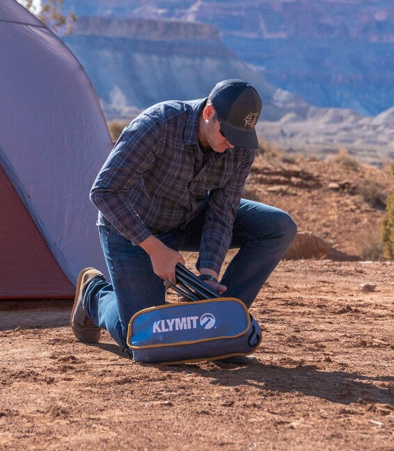 Klymit Ridgeline Campingstuhl, blau
