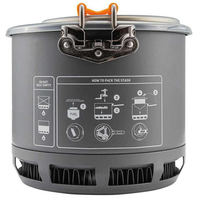 Jetboil Stash Σύστημα Μαγειρέματος Υπαίθρου 0.8L