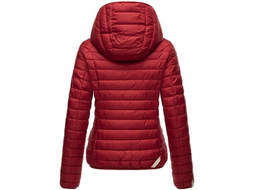 Navahoo Ich Bin Hübsch Jacke mit Kapuze, blood red