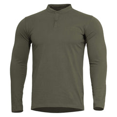 Pentagon T-Shirt Langarm Romeo Henley 2.0, oliv