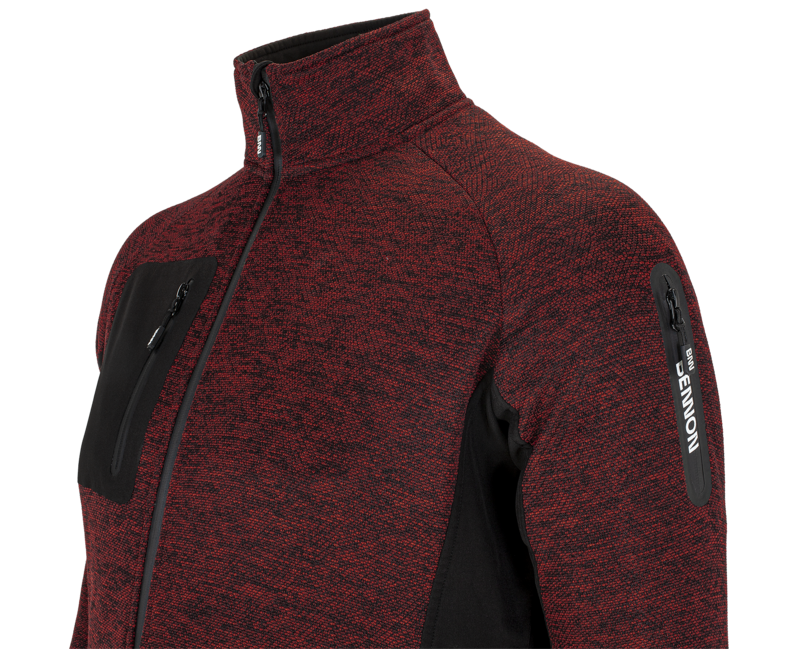 BENNON Sweatshirt na zips ALTOS, rot