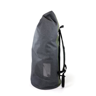 BasicNature Wasserdichte tasche 90 L grau-grün