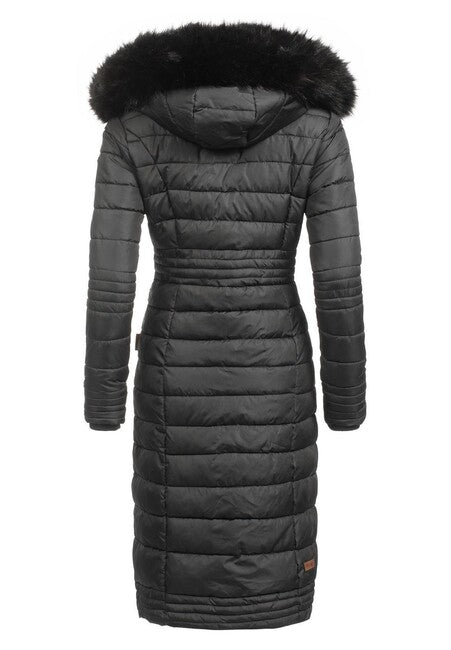 Navahoo UMAY damen Steppmantel, schwarz