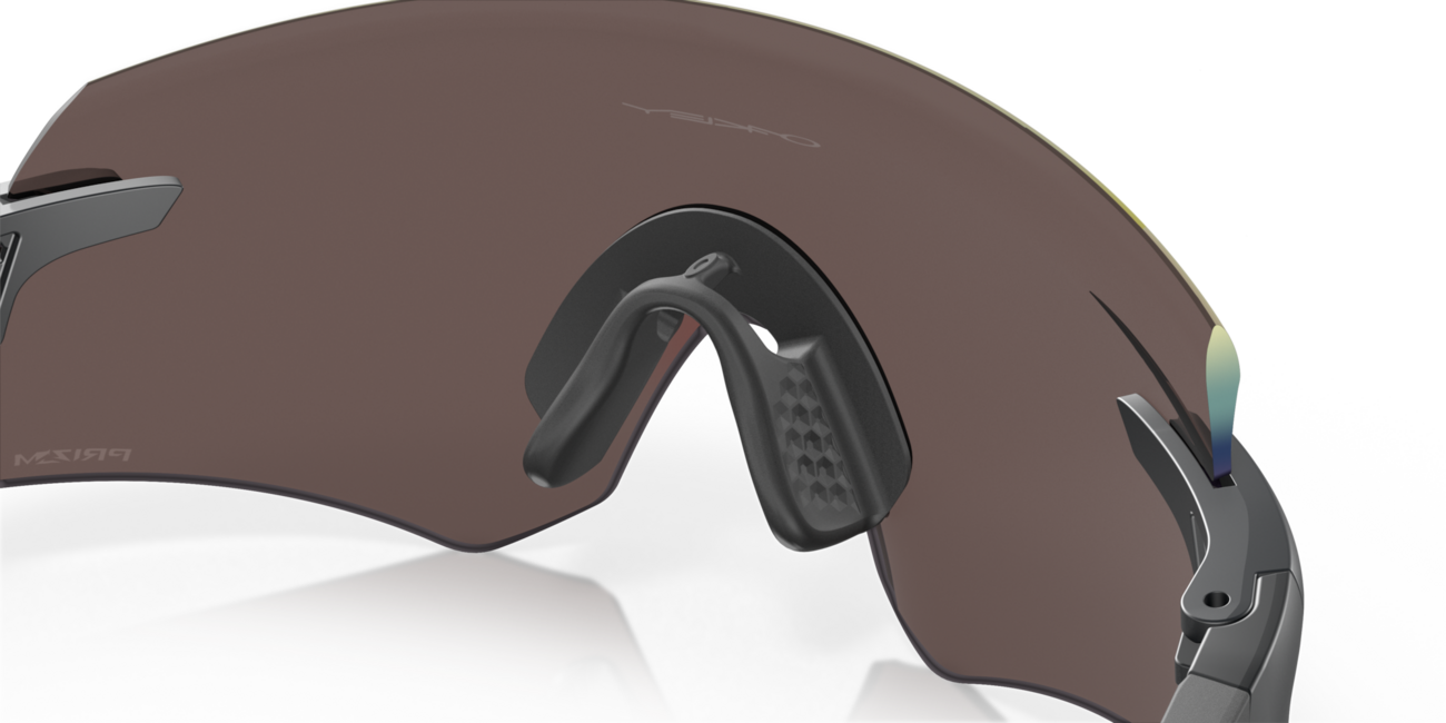 Oakley ENCODER Sunglasses, Matte Carbon Frame, Prizm 24K Lenses