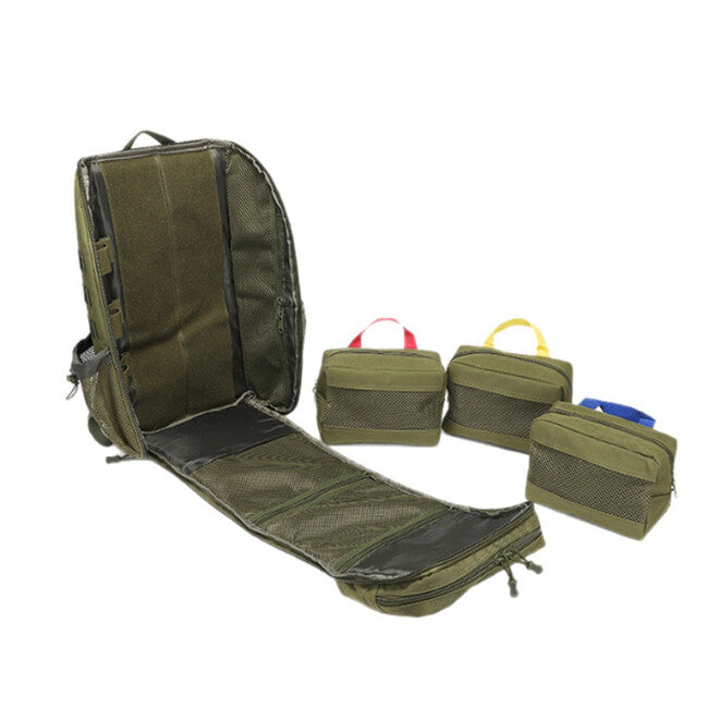 Leguon Medis taktischer sanitätsrucksack, schwarz
