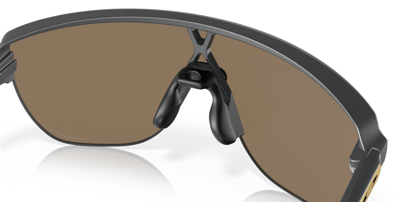 Oakley Corridor Sunglasses, Matte Carbon Frame, Prizm 24K Lenses, 42