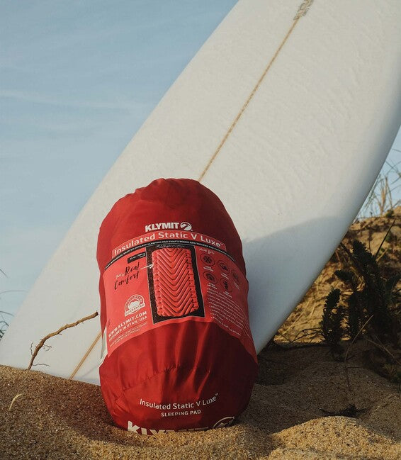 Klymit Izolovana karimatka Static V Luxe, rot