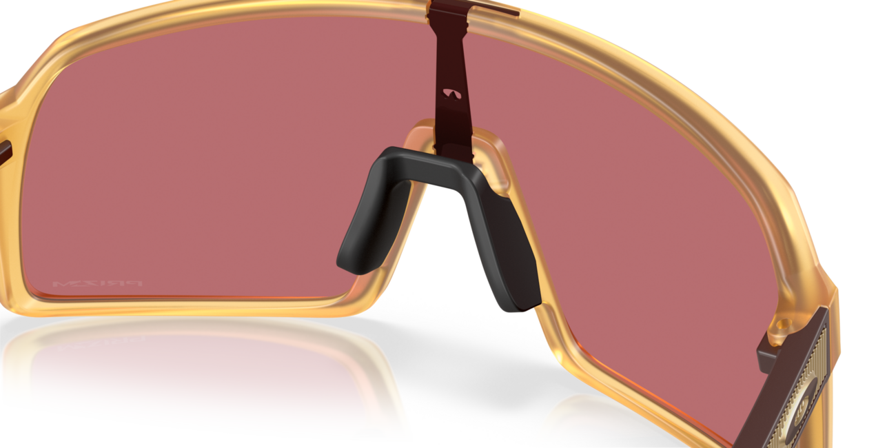 Oakley SUTRO Sunglasses, Matte Trans Light Curry Frame, Prizm Dark Golf Lenses