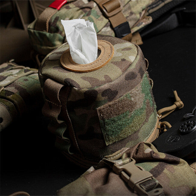 Leguon Nomad Roll Paper Storage Bag, Coyote