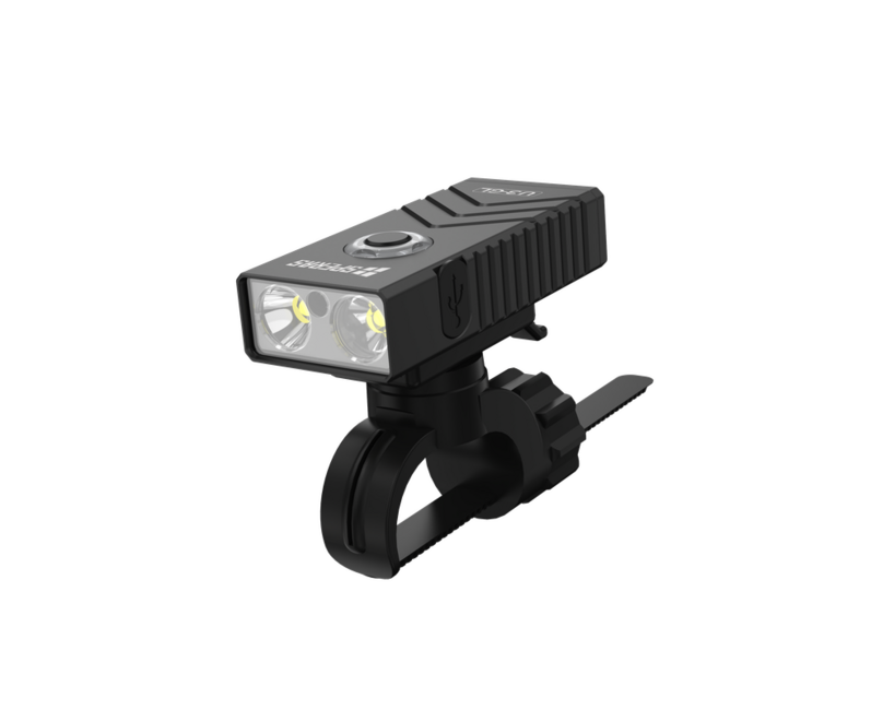 Speras U3-GL Multifunctional EDC Flashlight, Black
