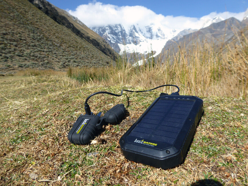 BasicNature Powerbank 20K με Ασύρματη Φόρτιση Qi και Ηλιακό Πάνελ