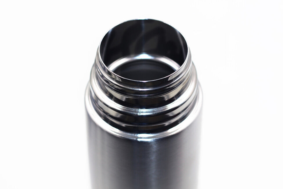 BasicNature Vacuum Thermos 1.0 L Stainless Steel