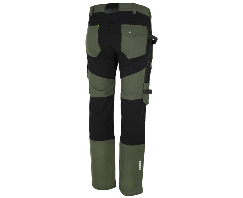 BENNON Erebos WP Work Pants, Green/Black