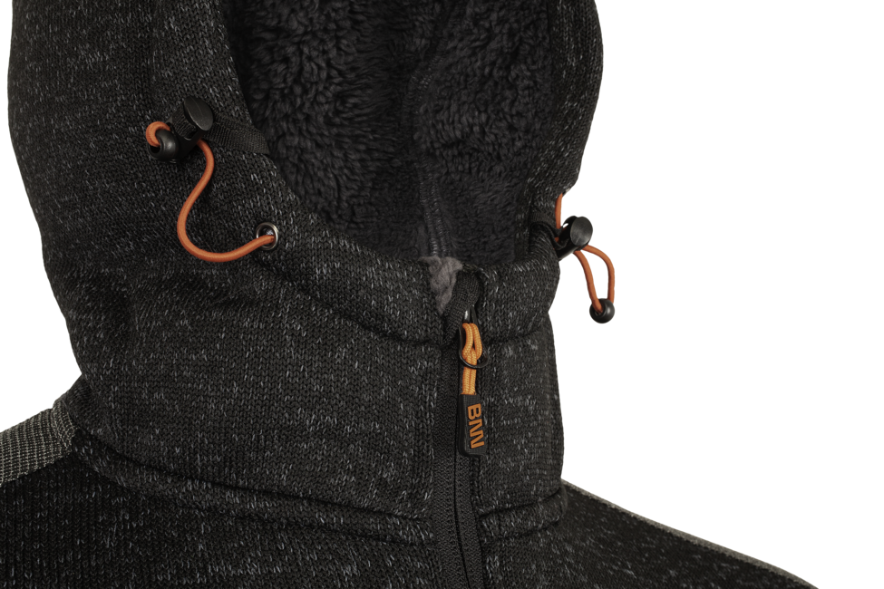 BENNON Sweatshirt NORTOS, grau/schwarz