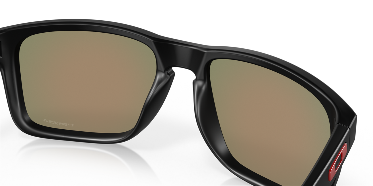 Oakley Holbrook XL Sunglasses, Matte Black Frame, Prizm Ruby Lenses, 59