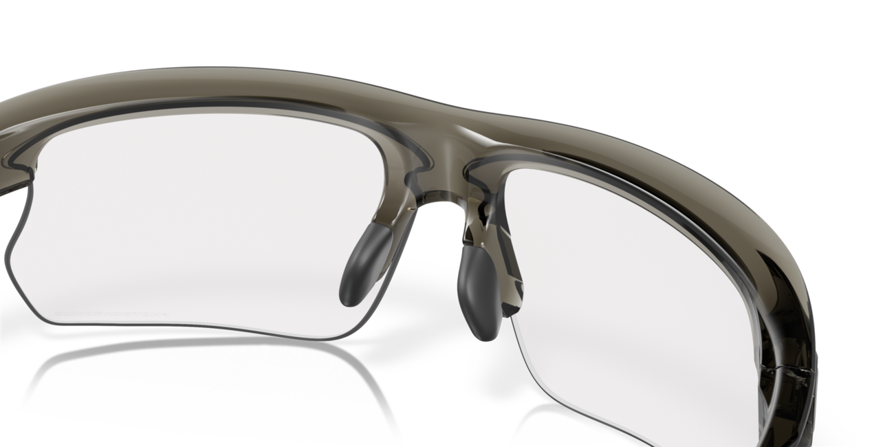 Oakley BISPHAERA Fotochrome Brille mit Rahmen Grey Smoke und mit Dias Photochromic 68