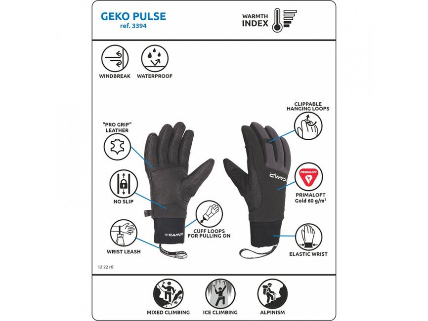 CAMP Geko Pulse Climbing Gloves