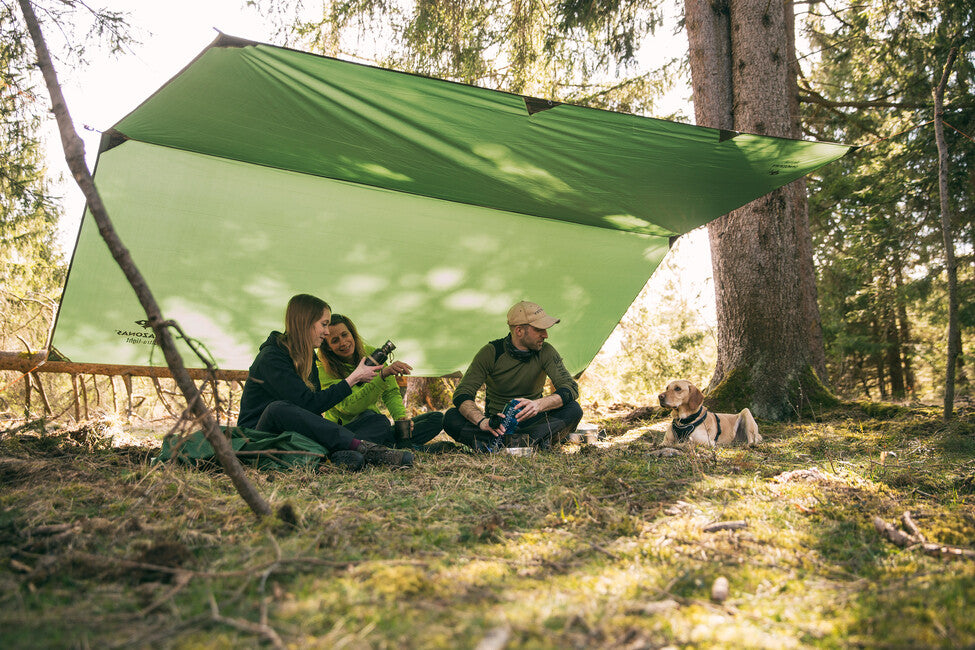 Amazonas Traveller Camping Tarp with Rain Cover for Hammocks