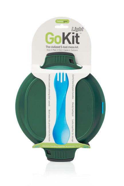Humangear GoKit Basic Θήκη Φαγητού, Ανθρακί-Πράσινο