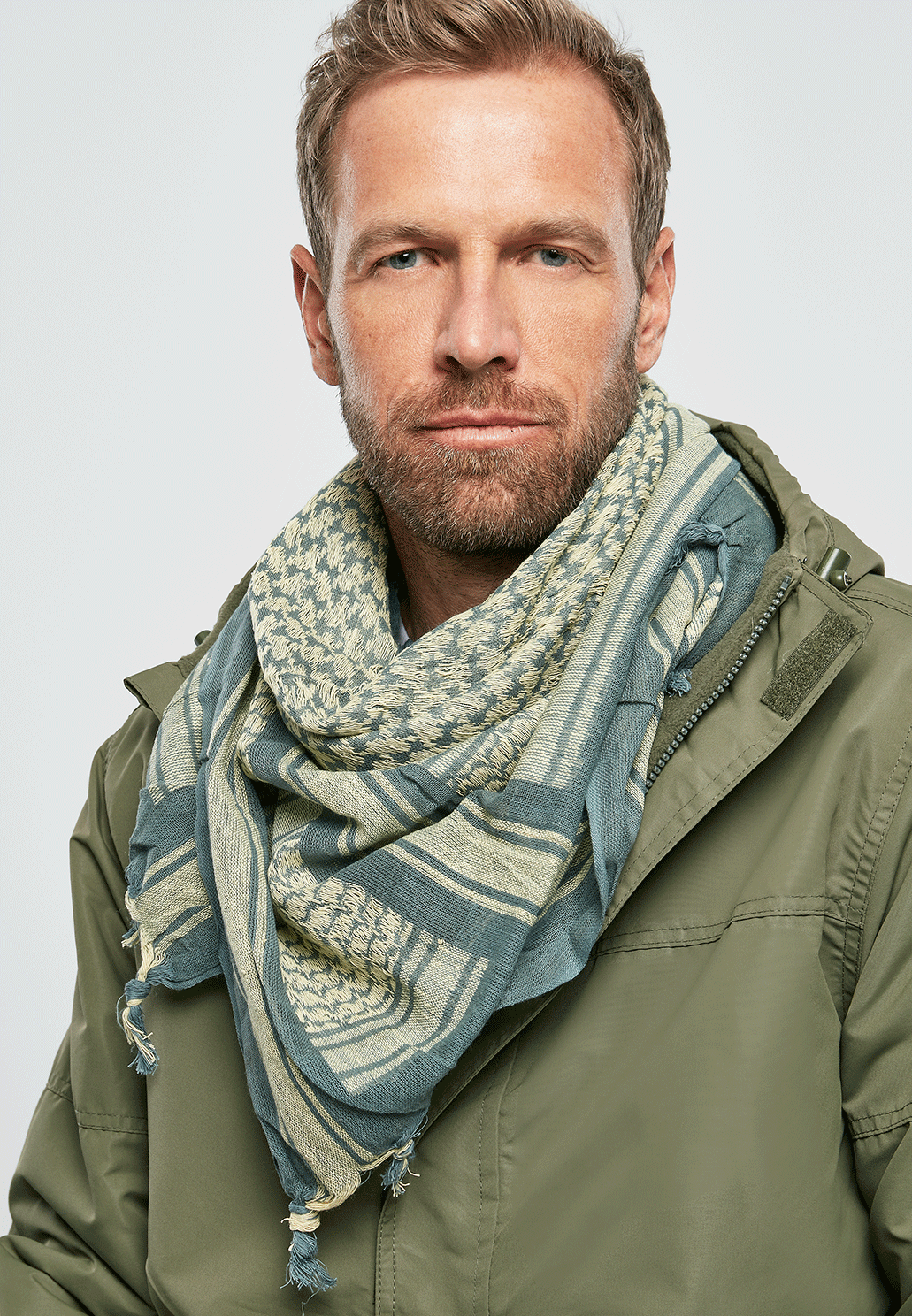 Brandit Shemag šatka, petrol-khaki