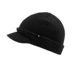 Brandit Shield Cap strickmütze mit schild, schwarz