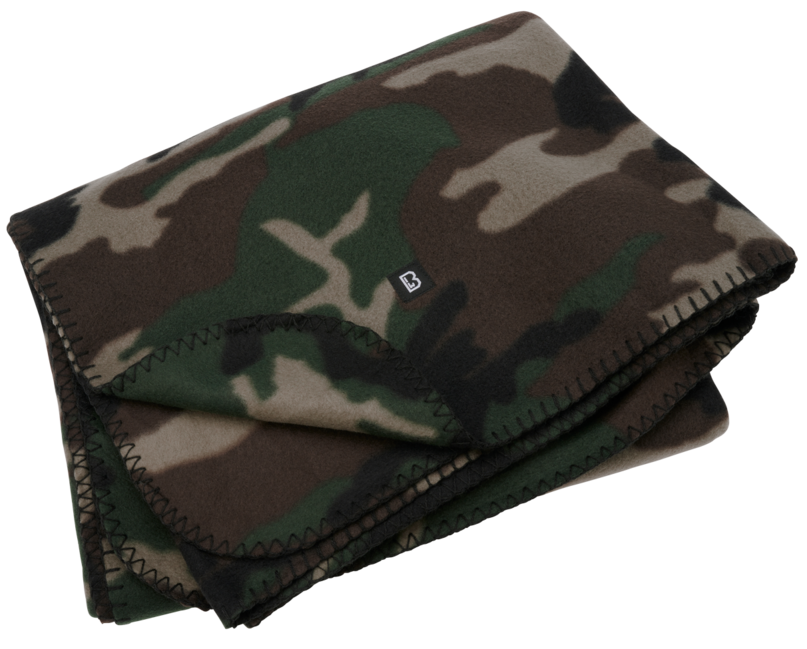 Brandit Fleece-Decke 135 x 175 cm, woodland