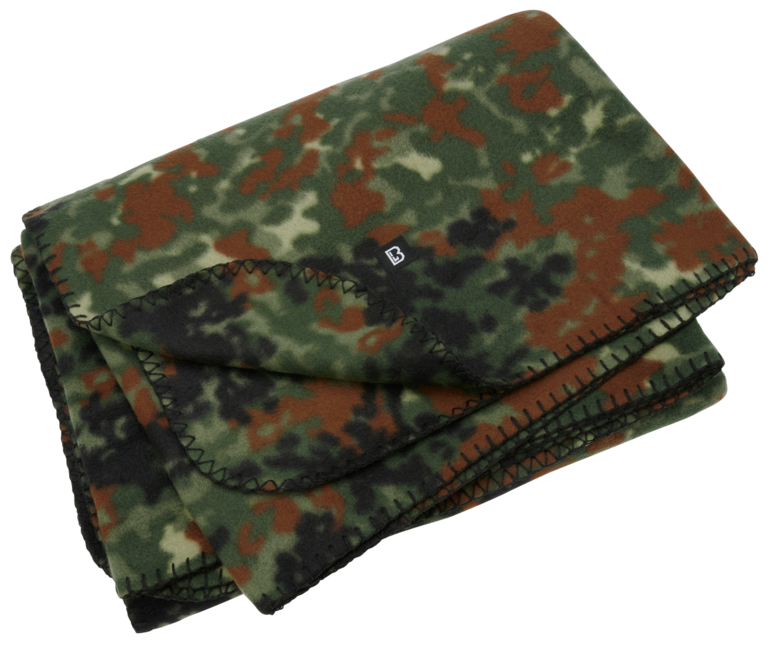 Brandit Fleece-Decke 135 x 175 cm, flecktarn