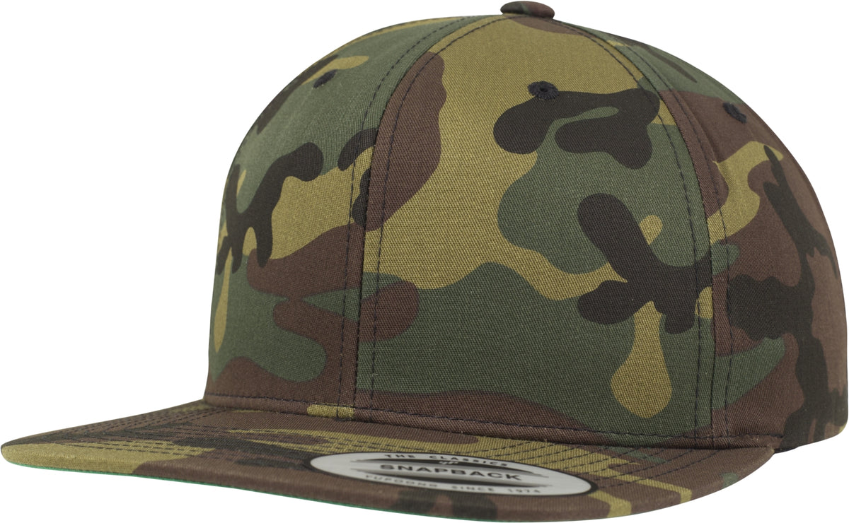 Brandit Camo Classic Snapback šiltovka, woodland