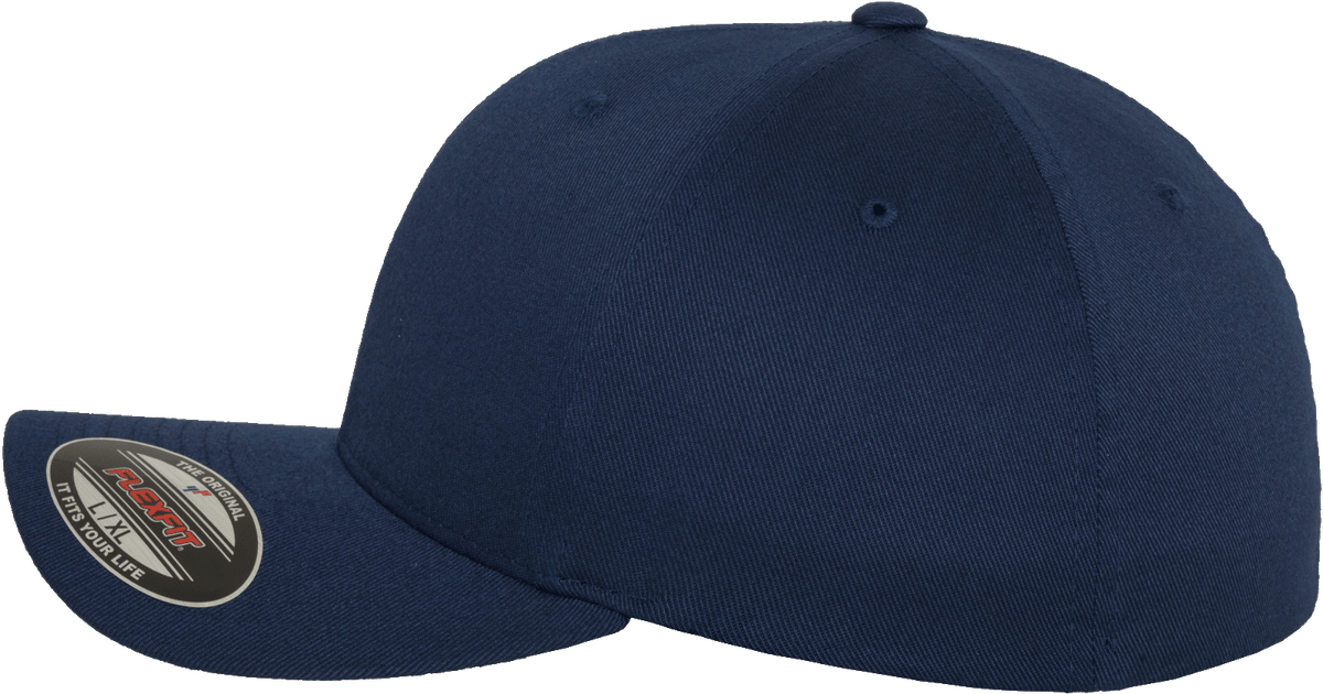 Brandit Flexfit Wooly Combed šiltovka, navy