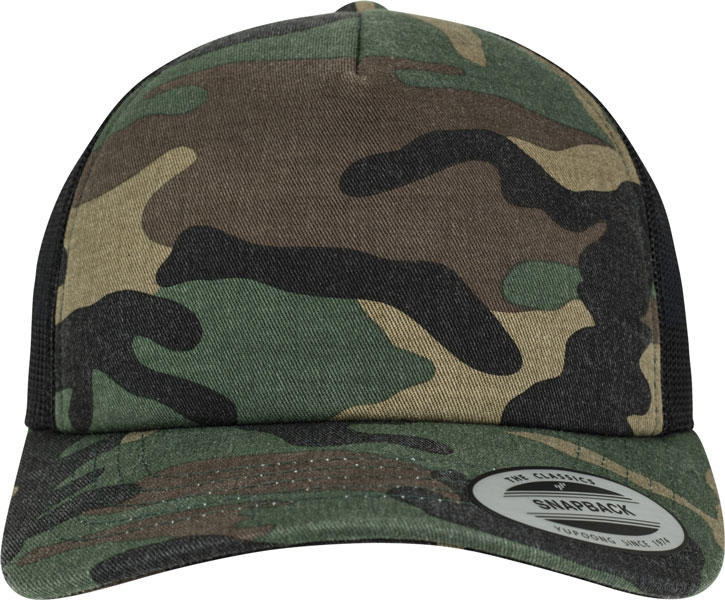 Brandit Trucker kappe, woodland
