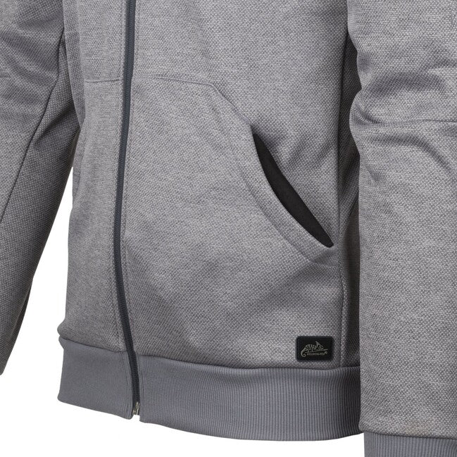 Helikon-Tex Urban Tactical Φούτερ με Κουκούλα (FullZip), Μαύρο