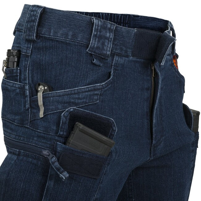 Helikon-Tex UTS Shorts 8.5" Tactical, Navy Blue Denim Stretch