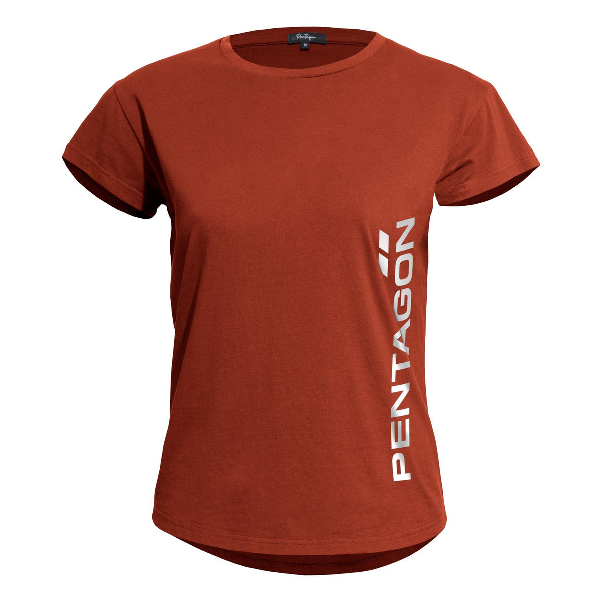 Pentagon Whisper Damen Kurzarm-T-Shirt, Maroon Red