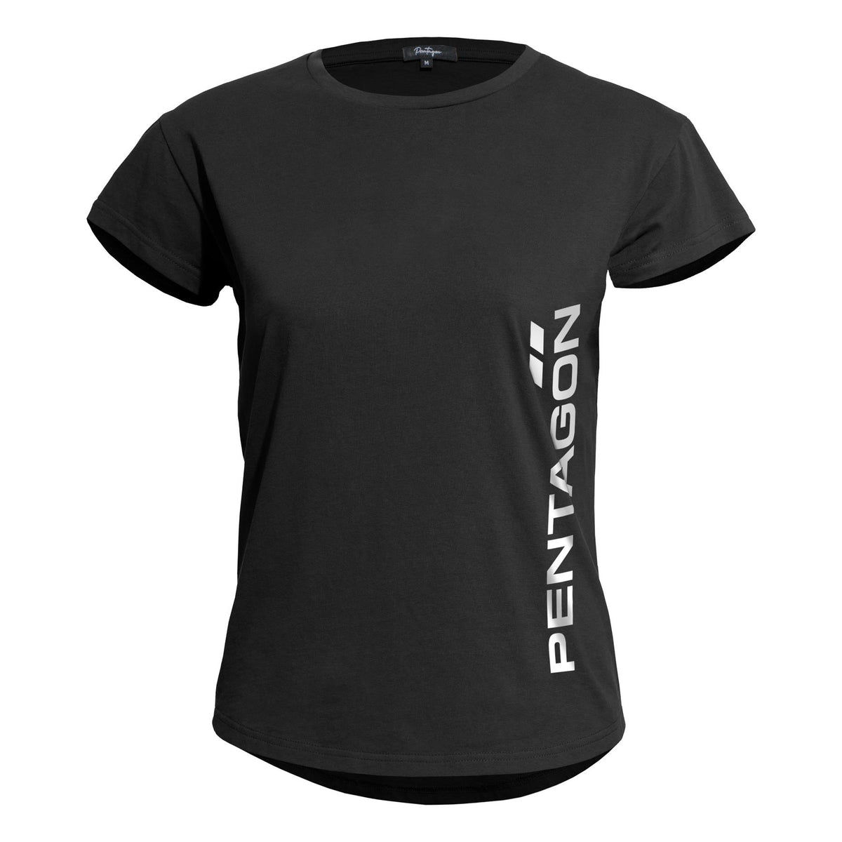 Pentagon Whisper Damen Kurzarm-T-Shirt, schwarz