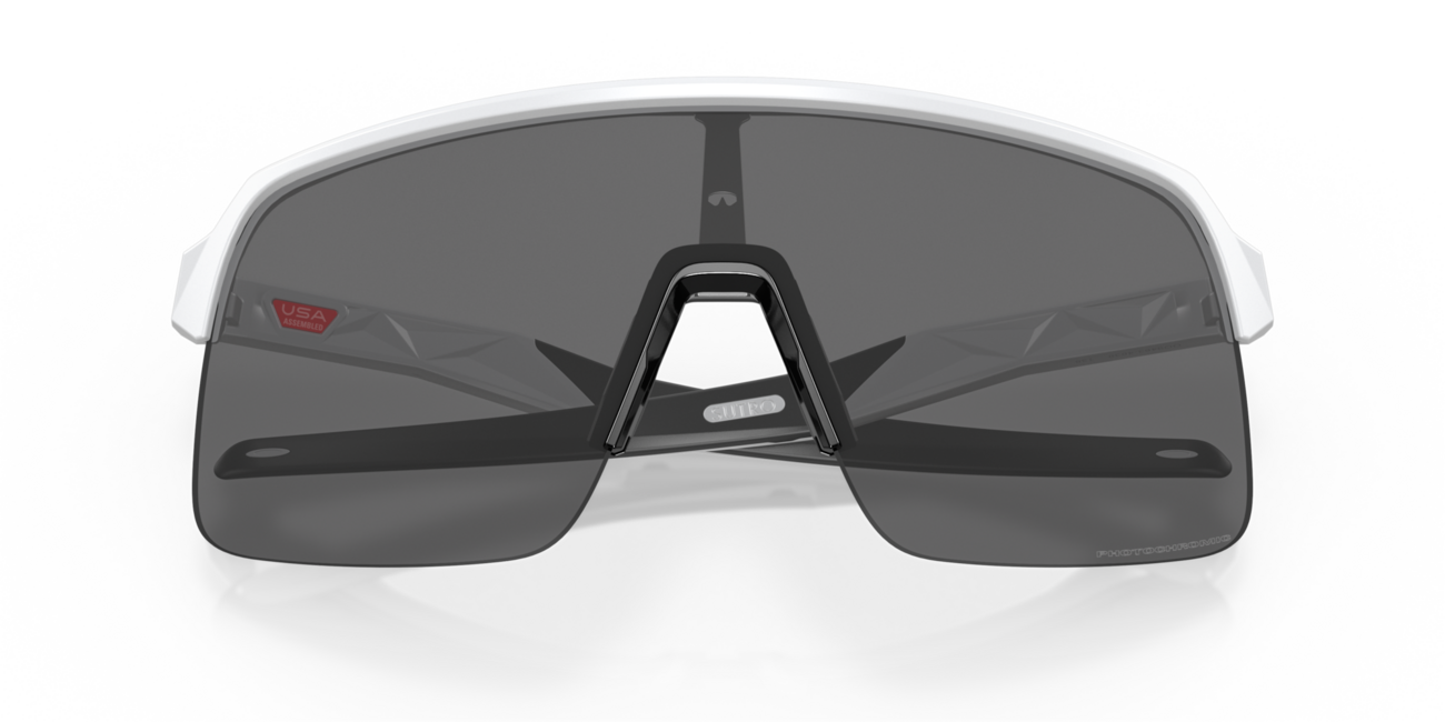 Oakley SUTRO LITE fotochrome brille mit rahmen matte white und mit dias clear photochromic