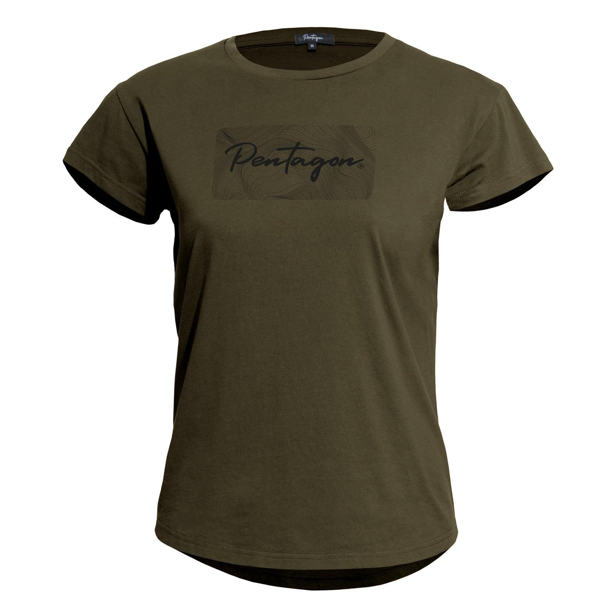 Pentagon Whisper Contour Damen Kurzarm-T-Shirt, RAL7013