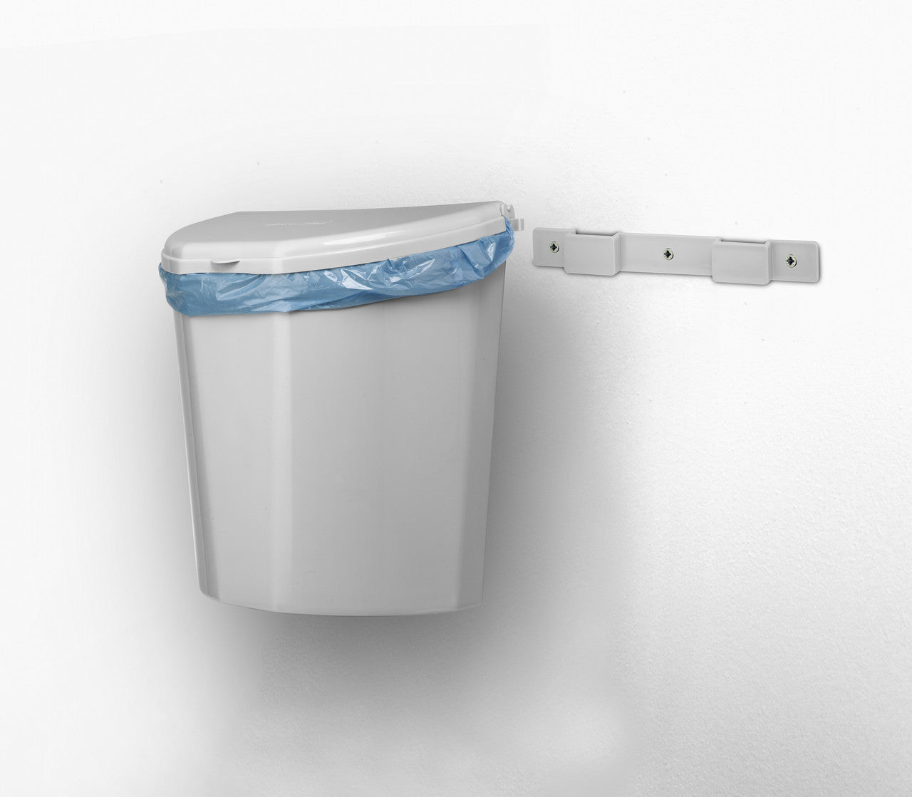 Brunner Pillar XL Waste Bin, White