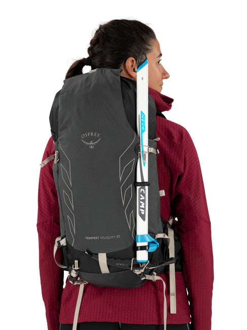 Osprey Tempest Velocity 30 Backpack, Dark Charcoal/Chiru Tan