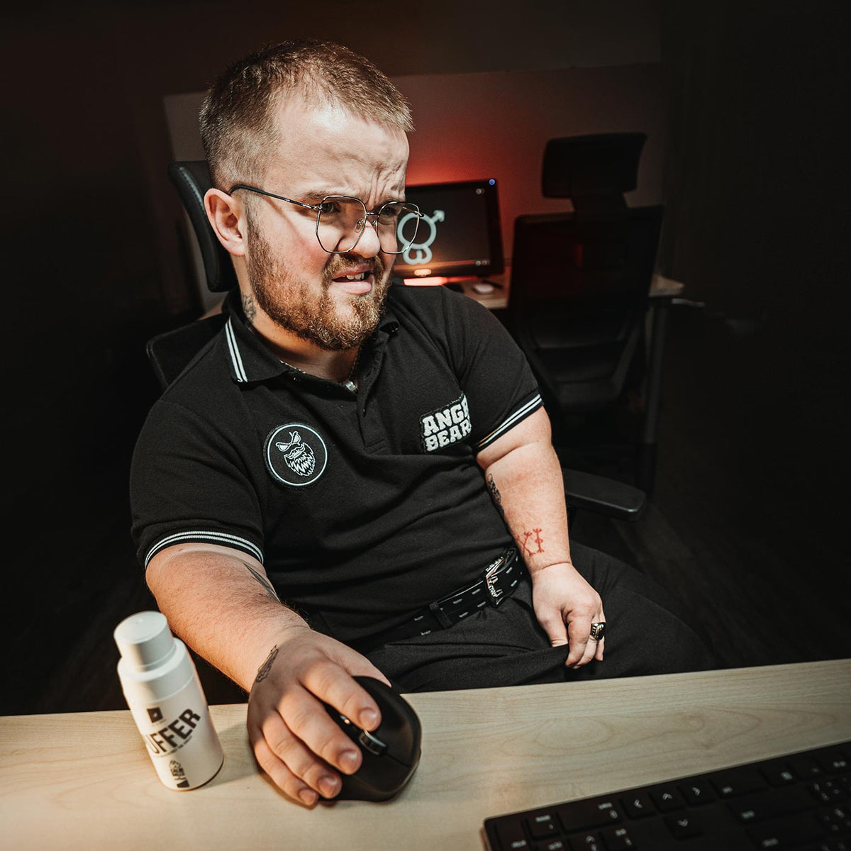 Angry Beards sit & chill púder na gule chillpúder, sit & chill, 57 g