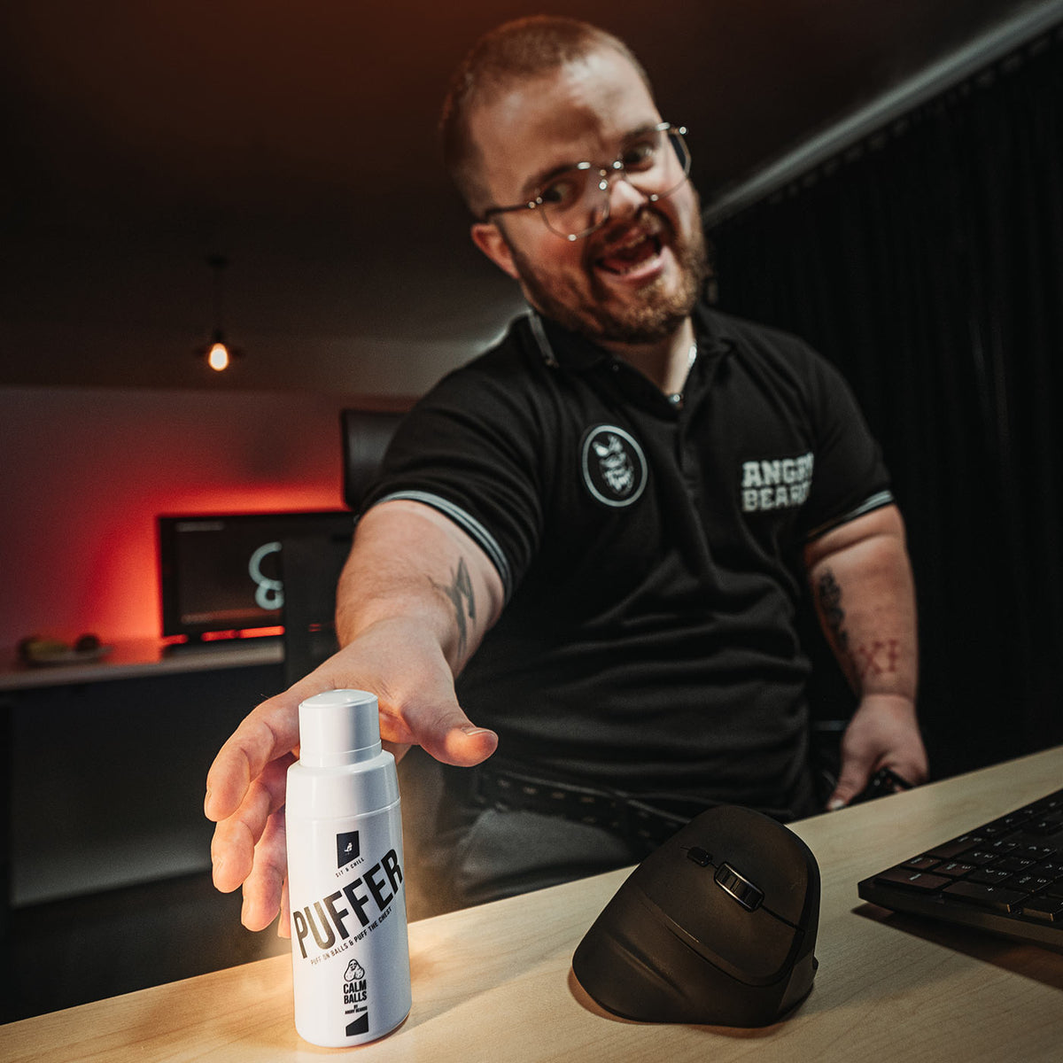 Angry Beards sit & chill púder na gule chillpúder, sit & chill, 57 g