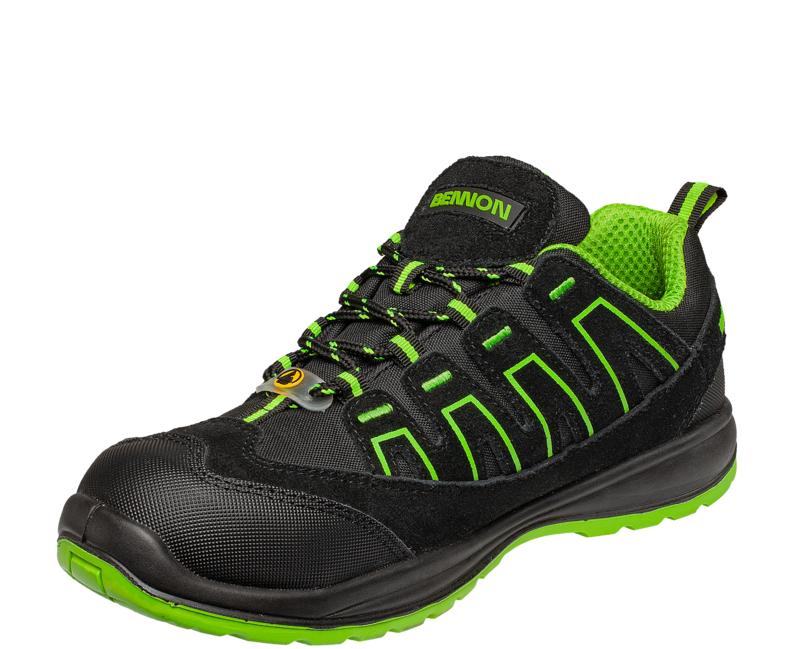 Bennon ALEGRO S1P ESD Work Boots, Green