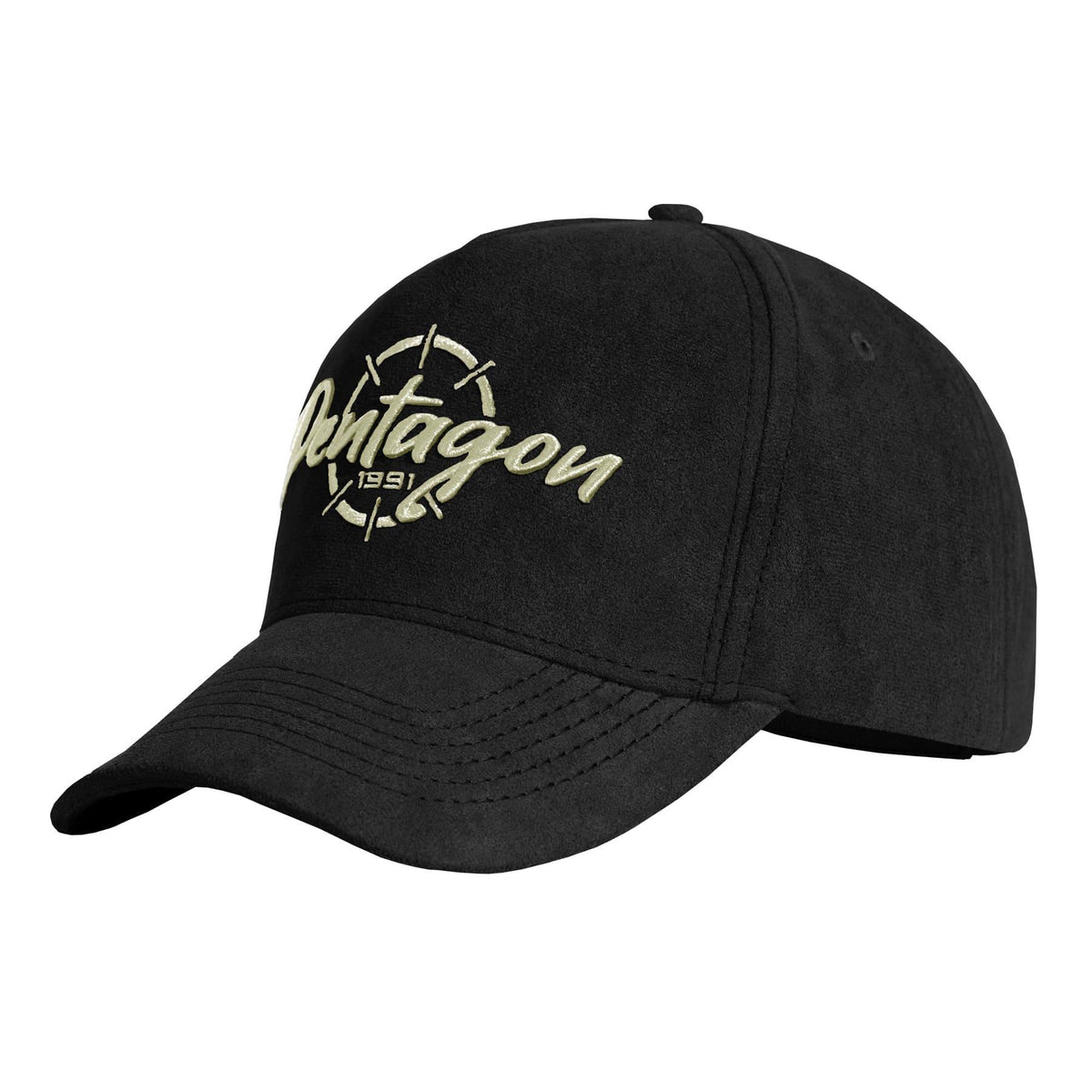 Pentagon Cap Liam Velvet, schwarz