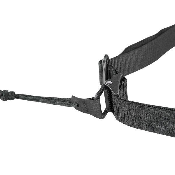 Tasmanian Tiger Two-Point Weapon Sling with Carabiner, Black